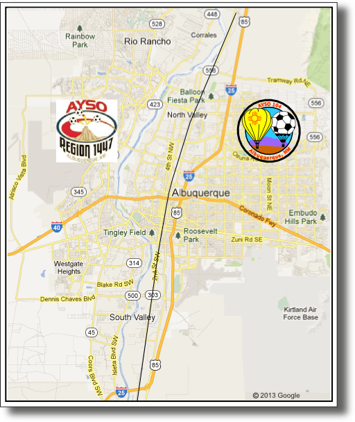 Albuquerque Map